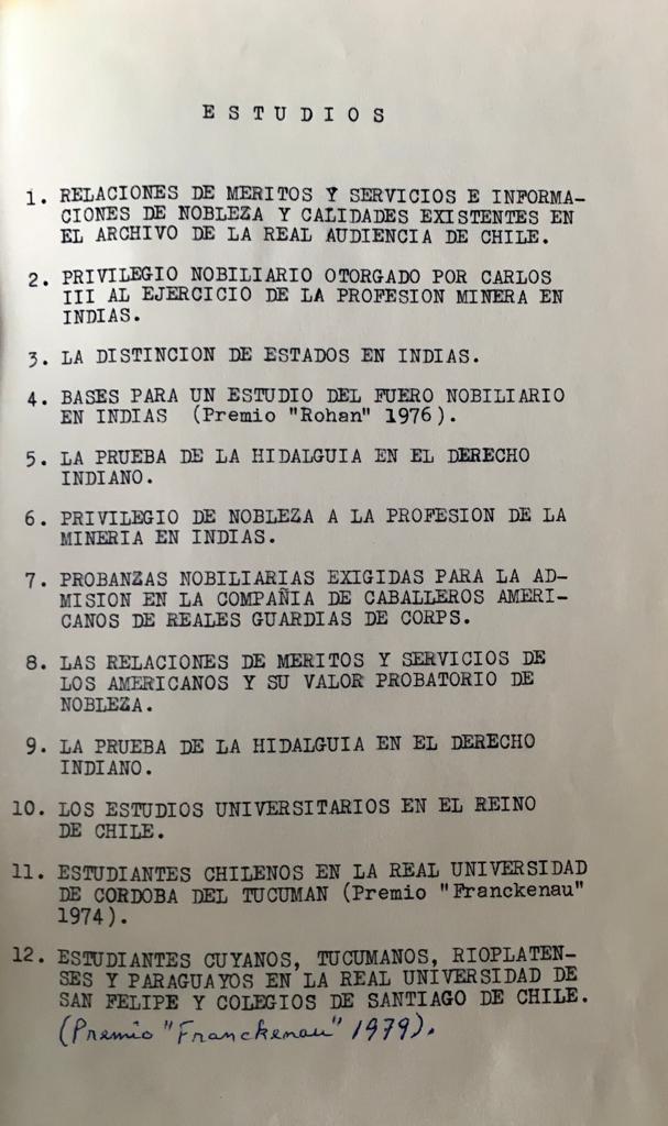 Luis Lira Montt. Estudios Históricos Genealógicos Tomo 1 y Tomo 2. 