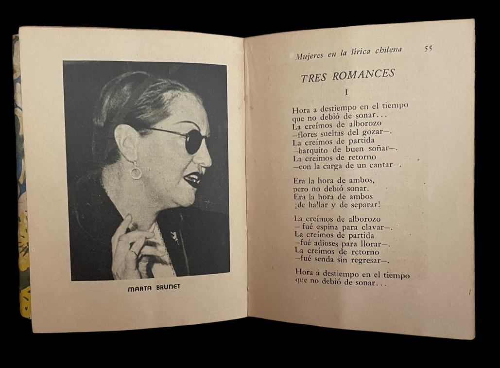 José Rosende (ed.). Mujeres en la lírica chilena. 