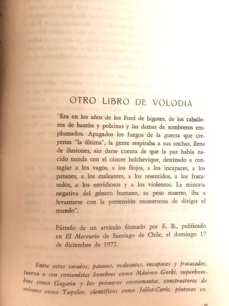 Volodia Teitelboim. El oficio ciudadano