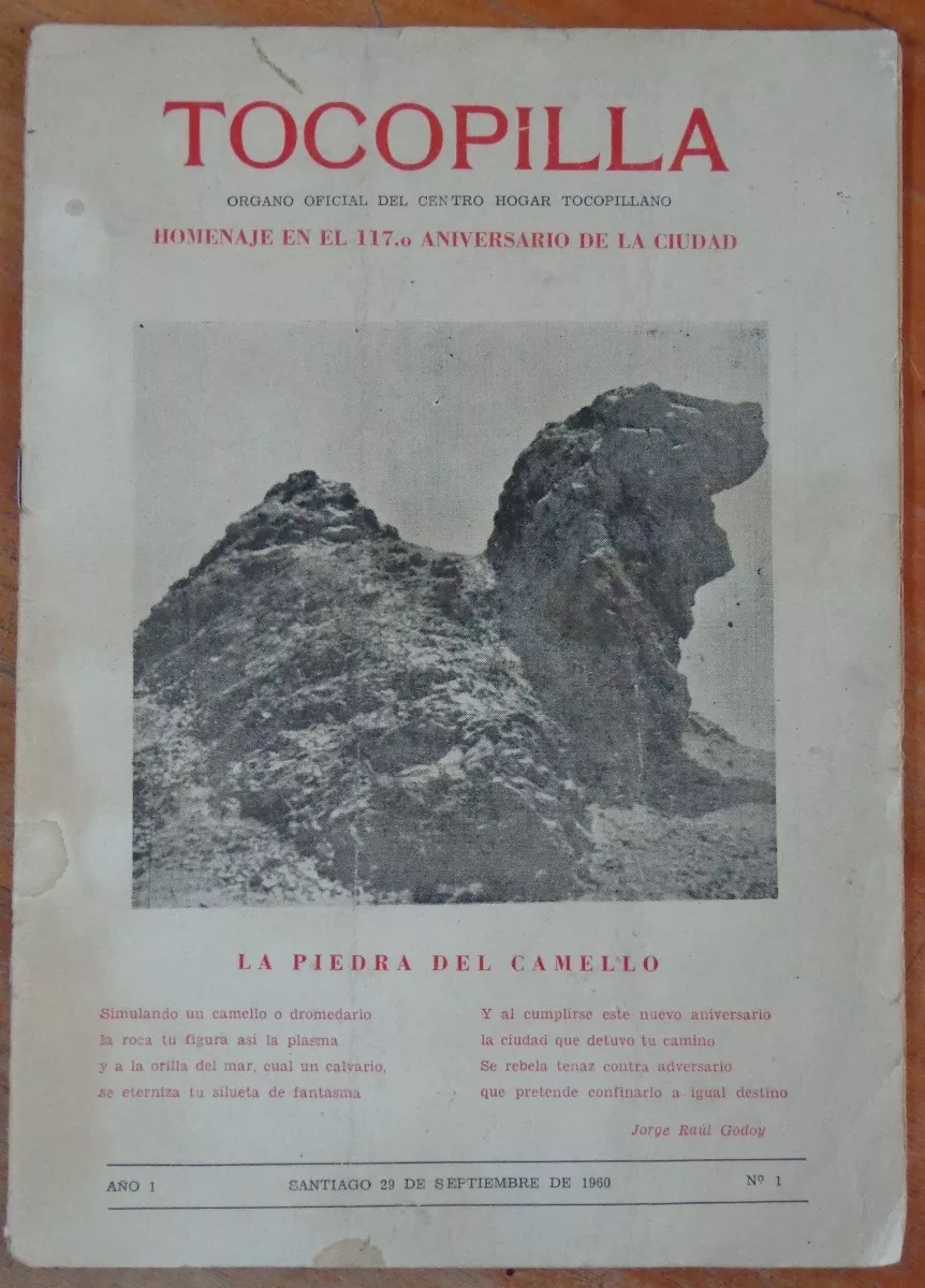 Tocopilla N°1.- Año I.- Santiago, 29 de septiembre de 1960