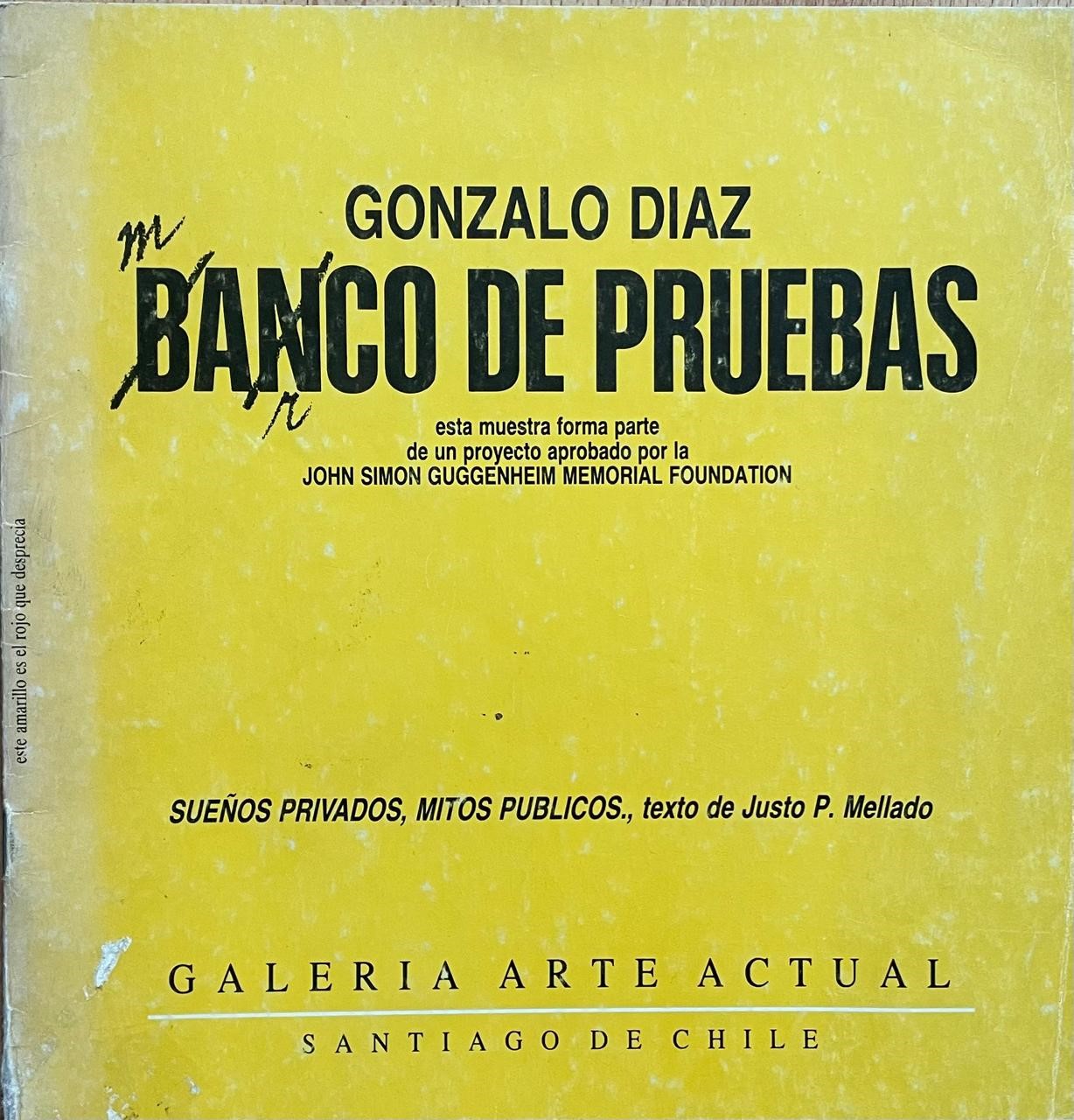 Gonzalo Diaz 	Banco de Pruebas 