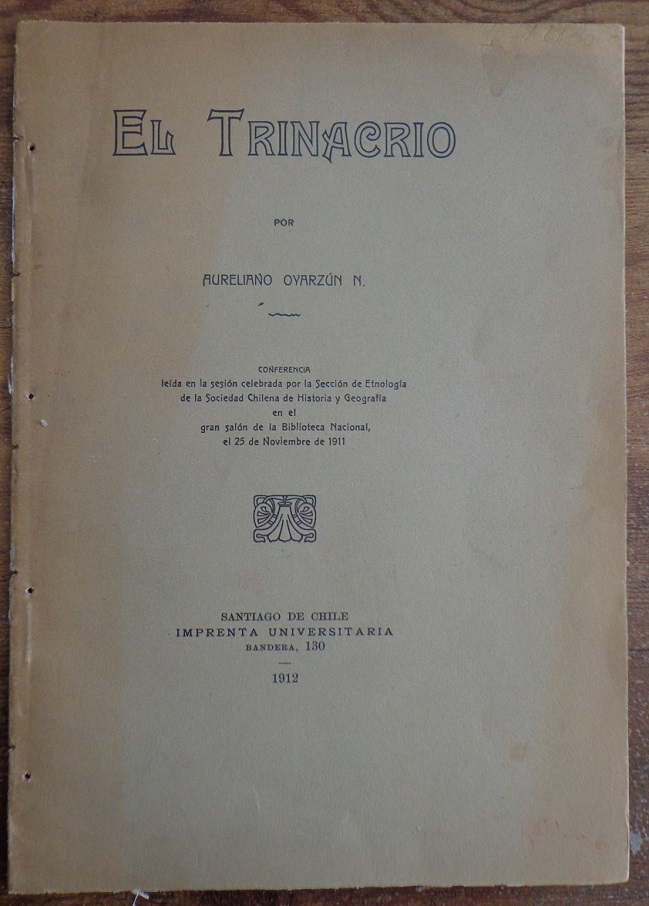 Aureliano Oyarzun. El Trinacrio