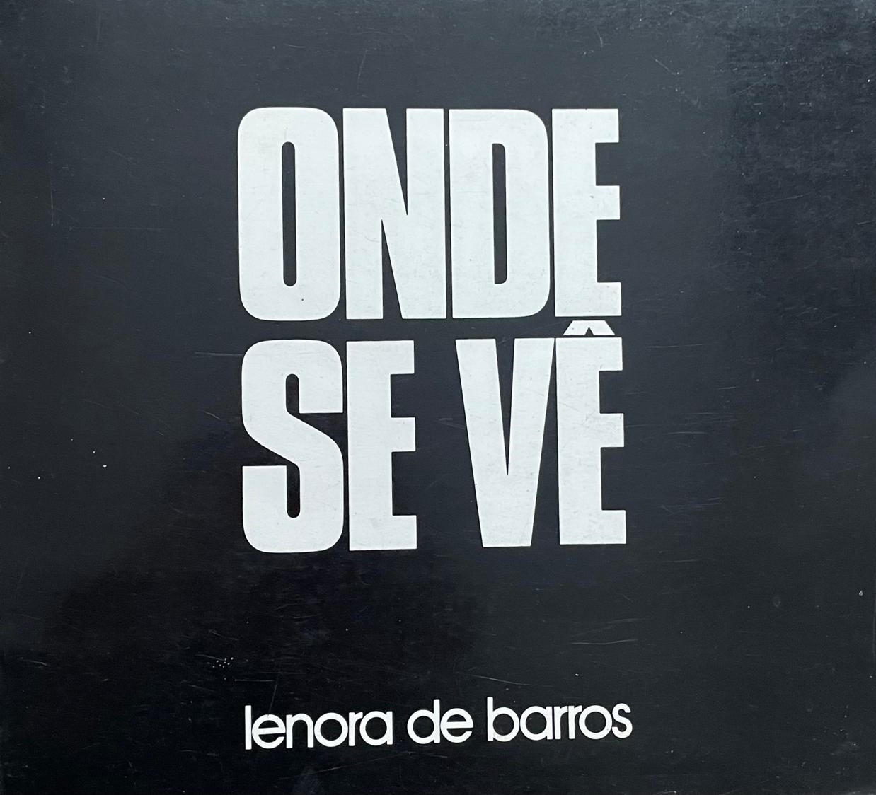 Lenora de barros 	onde se vè