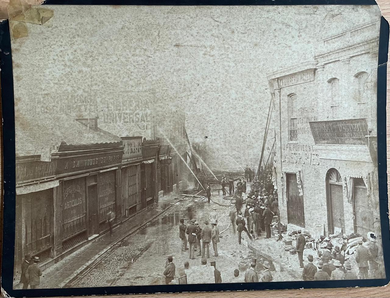 5 fotografías de inundación de Valparaíso de 1888