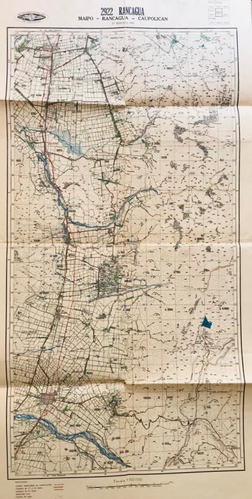 Mapa Maipo-Rancagua-Caupolican