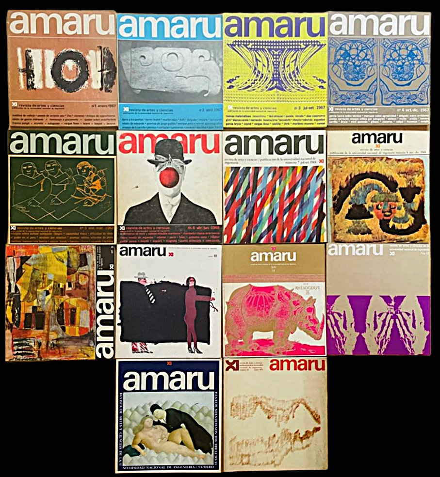 Emilio Westphalen (ed.).	Amaru. Revista de Artes y Ciencias. 