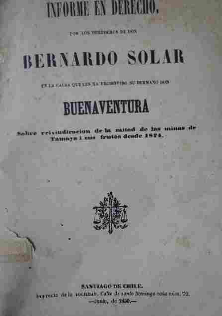 Distintos Autores - 4 Causas Y Pleitos Relacionados Con Las Minas De Tamaya, Lechuza, Dichosa Y Chañarcillo