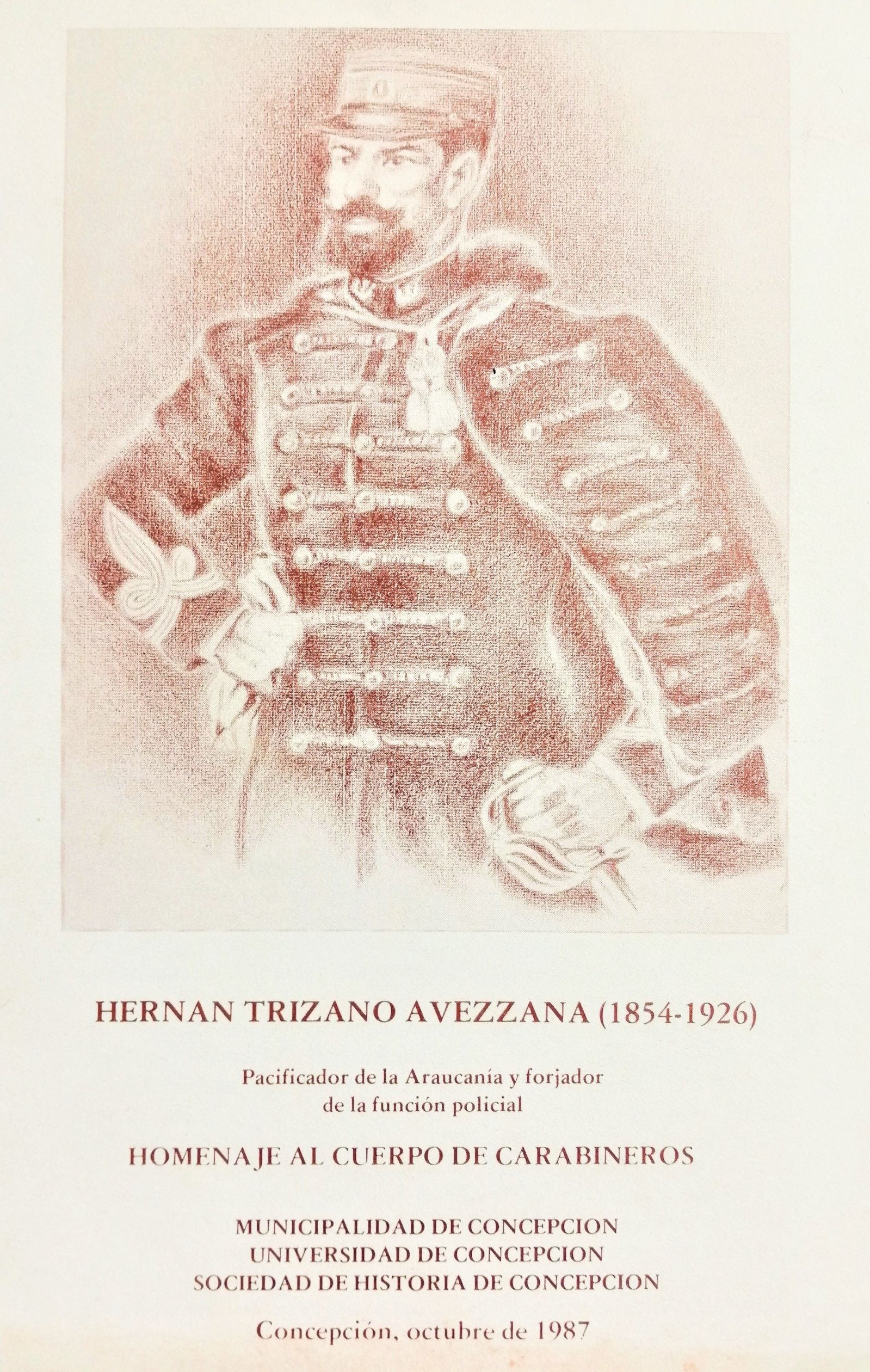 Hernán Trizano Avezzana (1854-1926). Pacificador de la Araucanía
