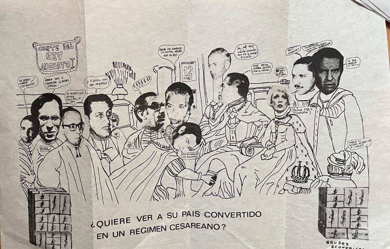Corte del Rey Augusto I. ¿Quiere ver a su país convertido  en un regimen cesareano?
