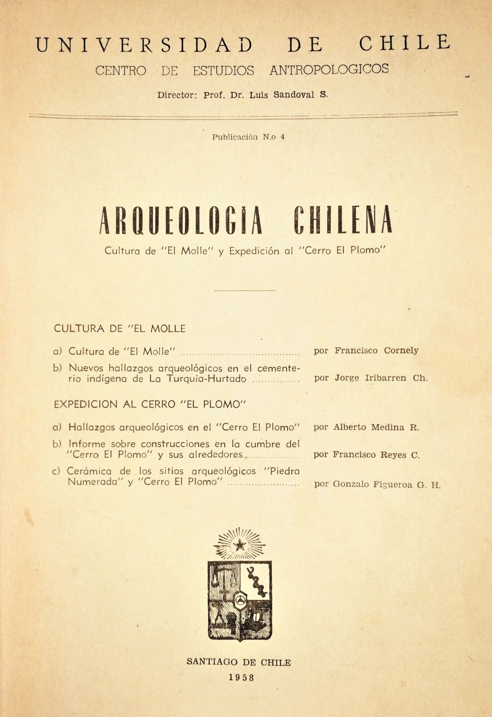 Arqueología Chilena Cultura de "El Molle" y expedición al "Cerro El plomo" 