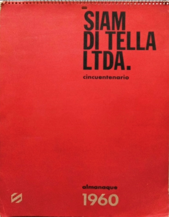 Siam Di Tella Ltda.	Almanaque 1960.  