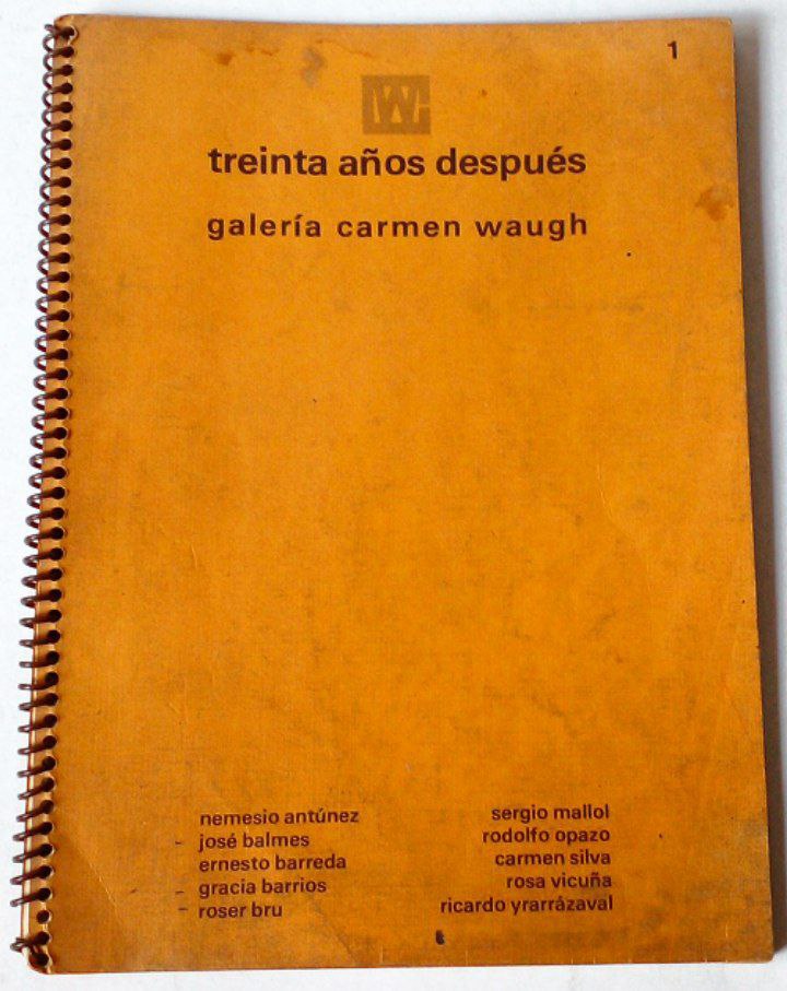 Varios Artistas. Treinta años después. Galería Carmen Waugh. 