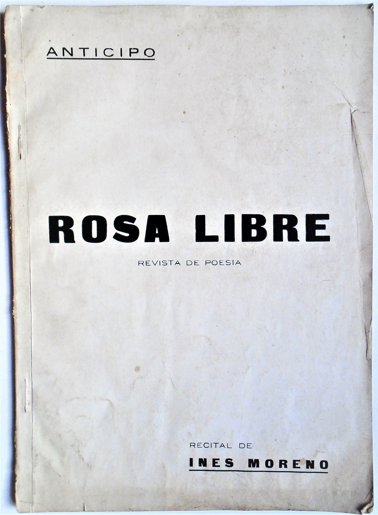 Rosa libre - Revista de poesía (1939)