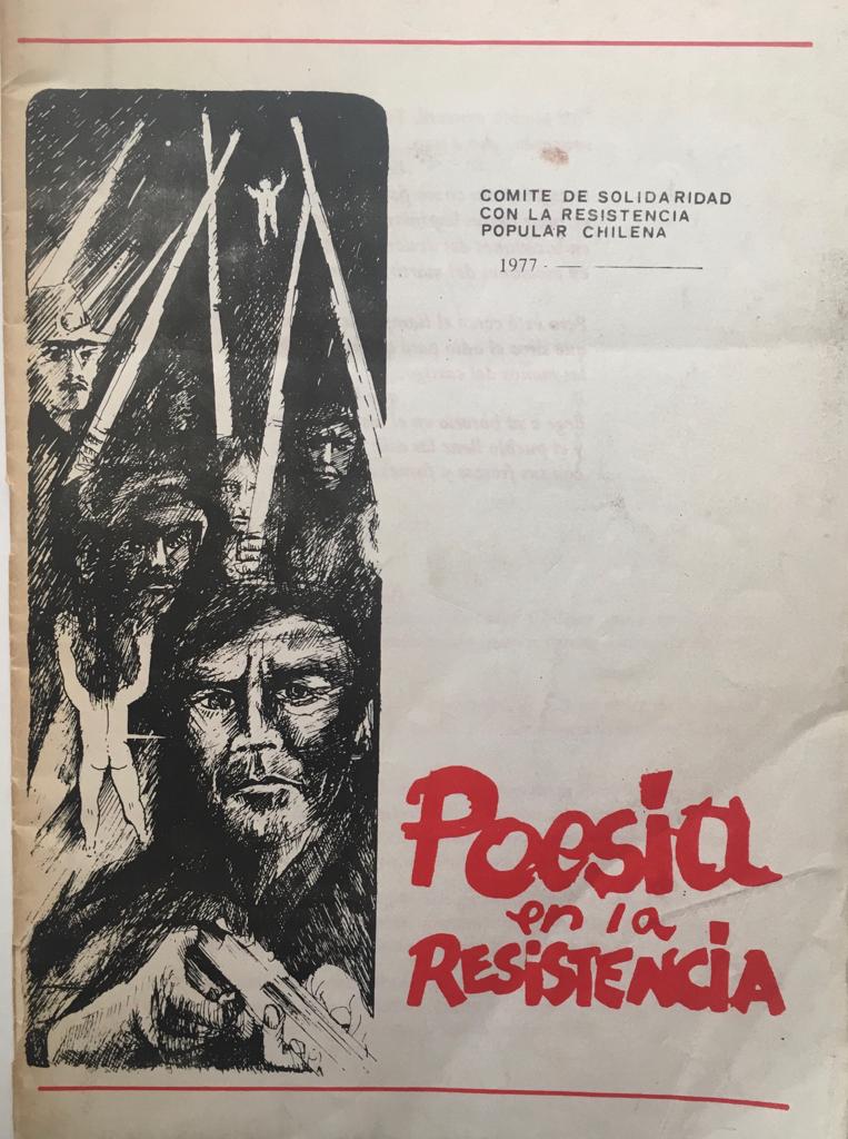 Comité de Solidaridad con la resistencia popular chilena. Poesía en la resistencia