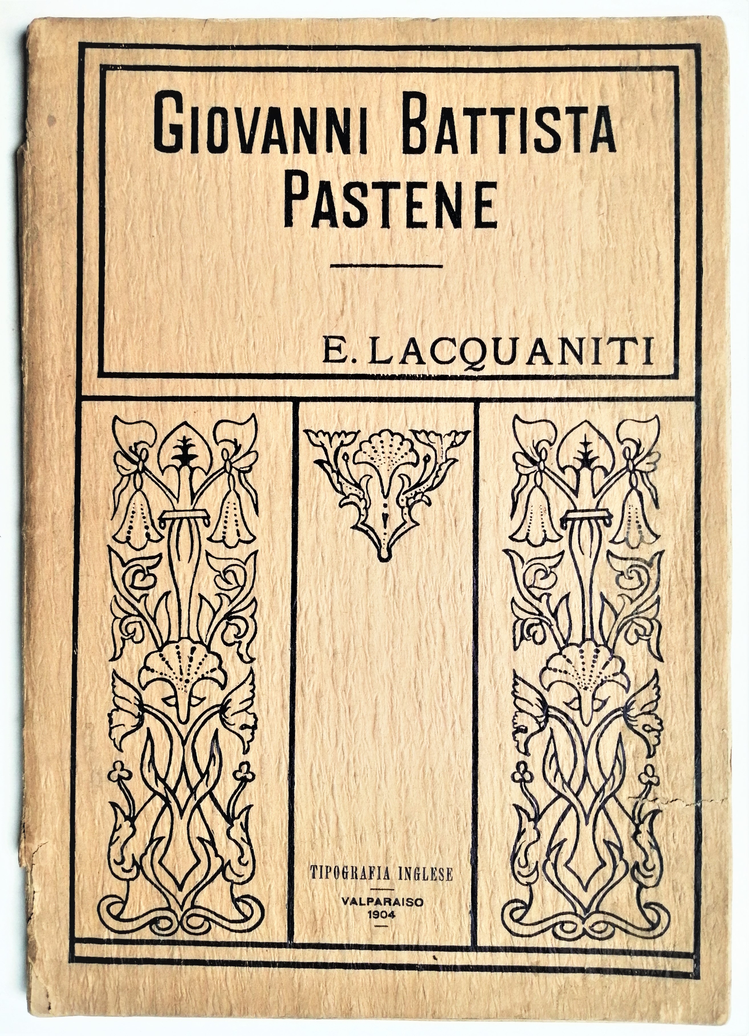 Ettore Lacquaniti - Giovanni Battista Pastene