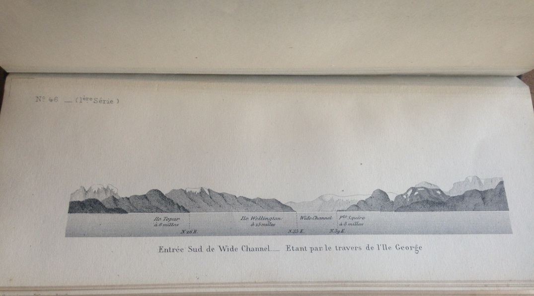 Pierre, Capt., Lt. Billard and Admiral Cloue. Detroit de Magellan et Canaux Lateraux de la Patagonie. Vues de Cotes