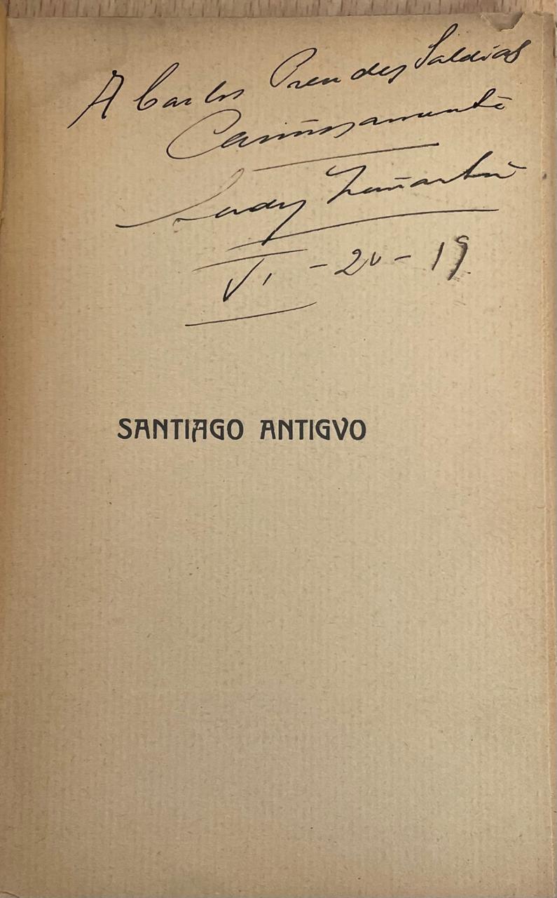 Sady Zañartu 	Santiago Antiguo