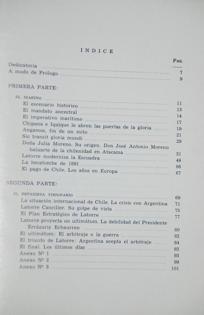 Oscar Espinosa Moraga - Latorre y la vocacion maritima en Chile