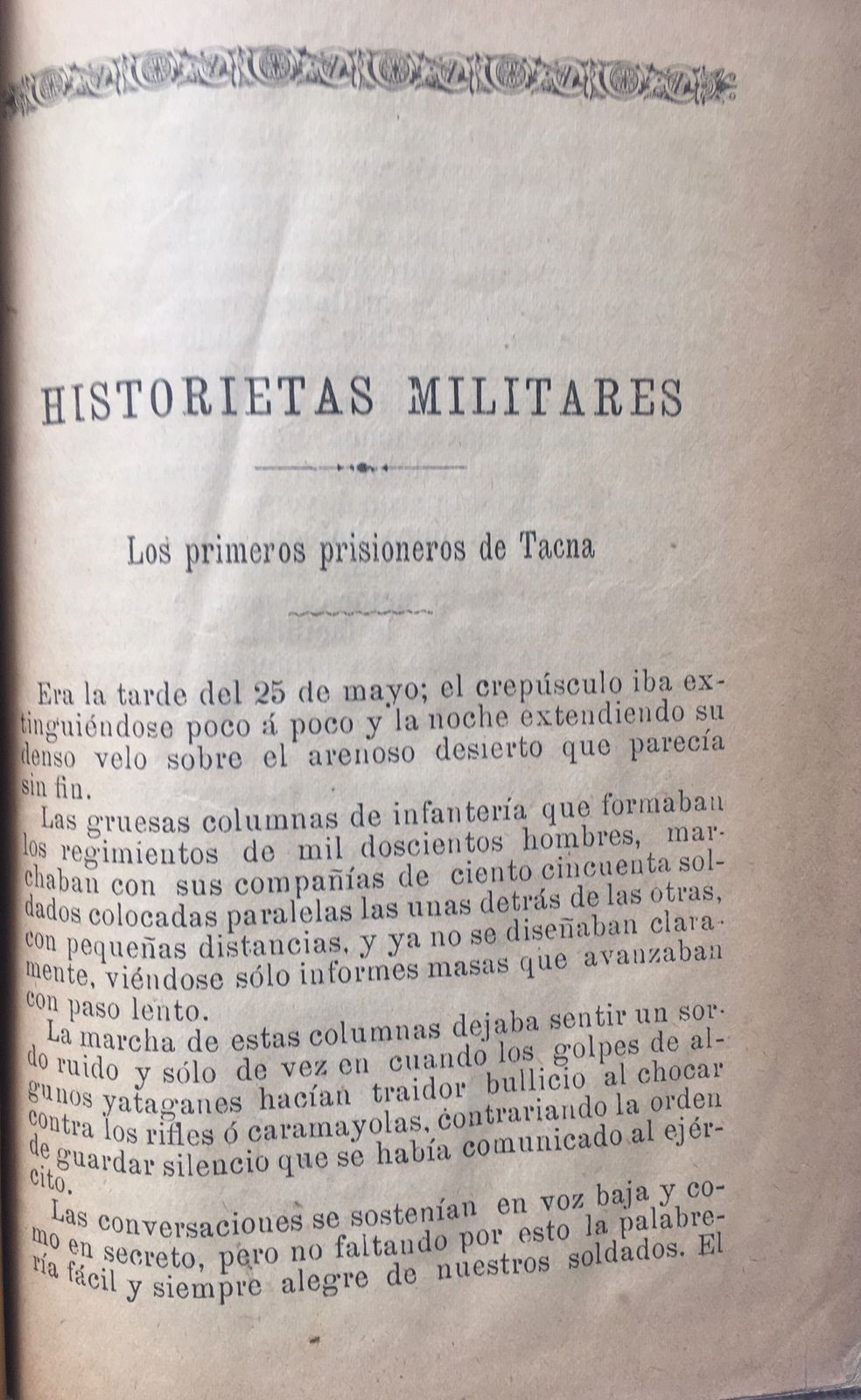 Luis Ortiz Olavarrieta. Historietas  Militares 