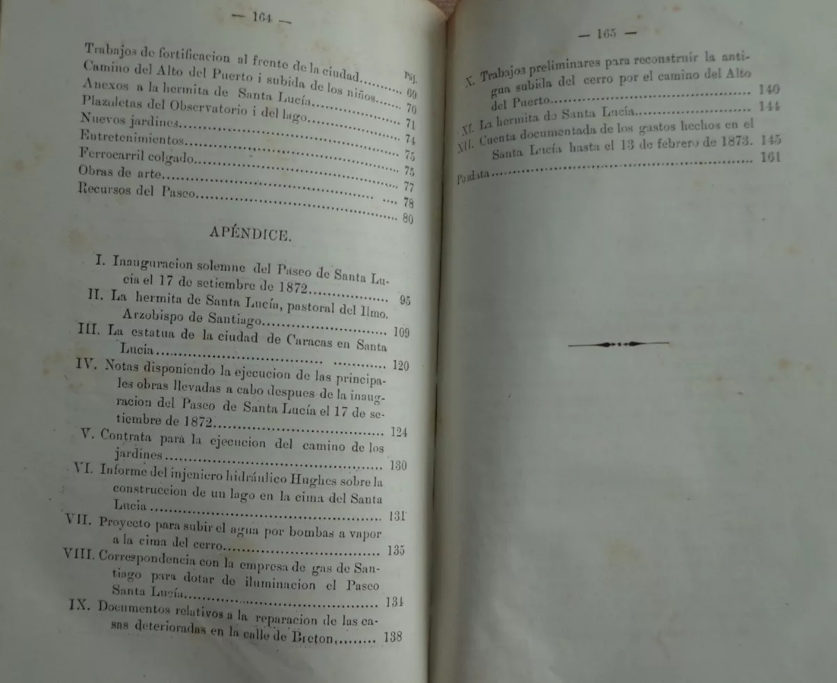 Benjamín Vicuña Mackenna. El Paseo de Santa Lucía, lo que es i lo que deberá ser : Segunda Memoria de los trabajos ejecutados desde el 10 de setiembre de 1872 al 15 de marzo del presente año presentada a la Comisión directiva del paseo, por el Intendente 