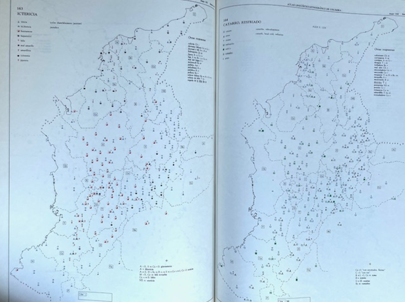 María Rodríguez de Montes. 	Atlas lingüístico-Etnográfico de Colombia. 