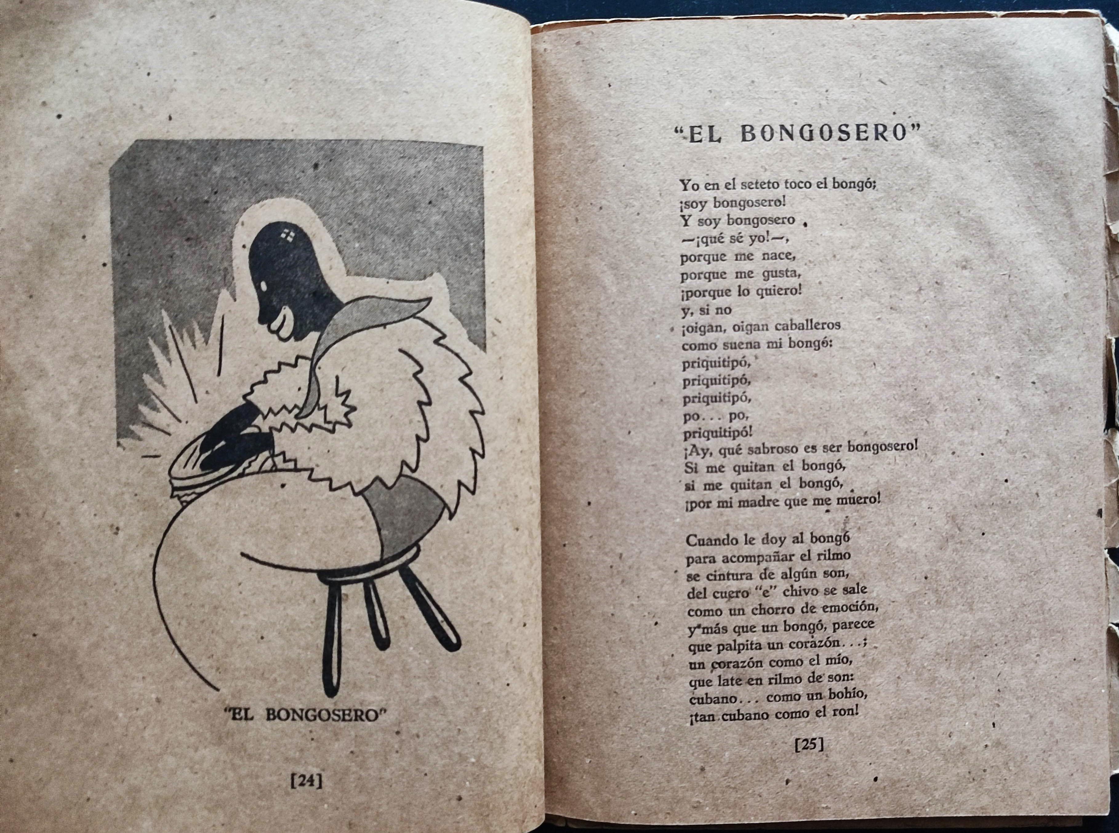 Félix B. Caignet.	A golpe de maracas. Poemas negros en papel mulato.