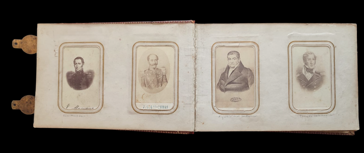 Álbum retratos Carte Visite 1860