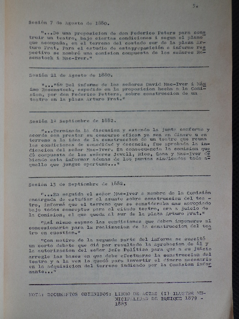 Leonel Lamagdelaine Alfredo Loayza Daniel Diaz  - Historia Del Teatro Municipal De Iquique