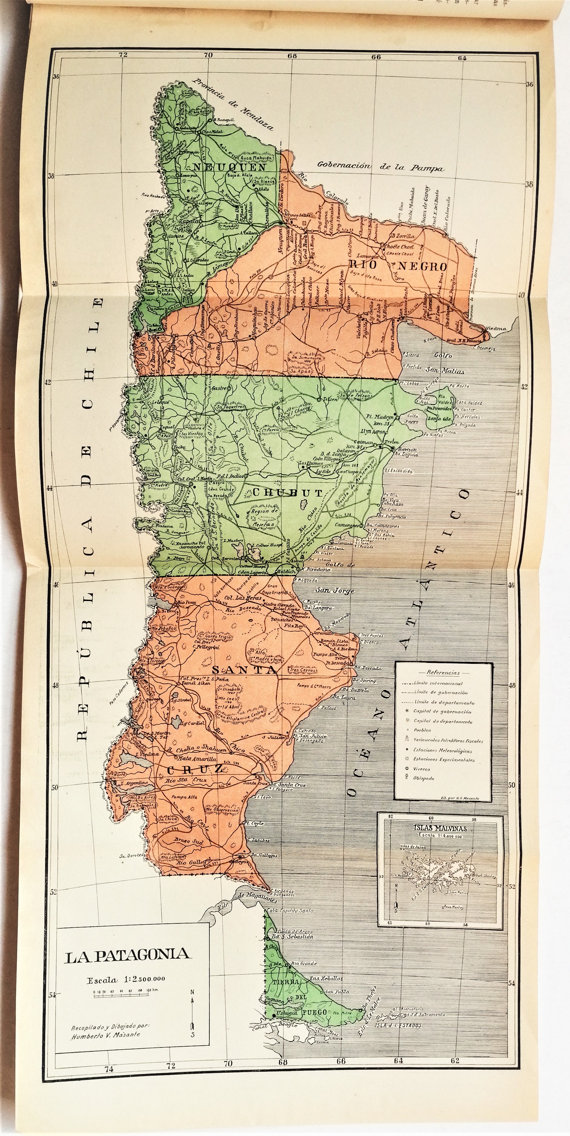 José María Moldes - La tierra de los tehuelches. Nociones de historia y geografía física, política y económica de la Patagonia