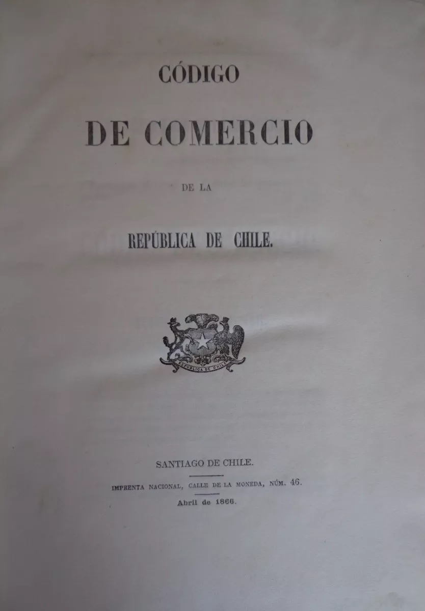 Código de Comercio de La Republica de Chile