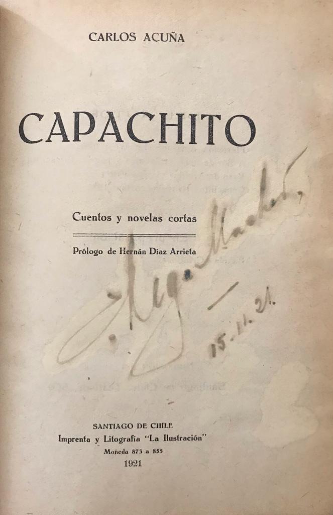Carlos Acuña 	Capachito