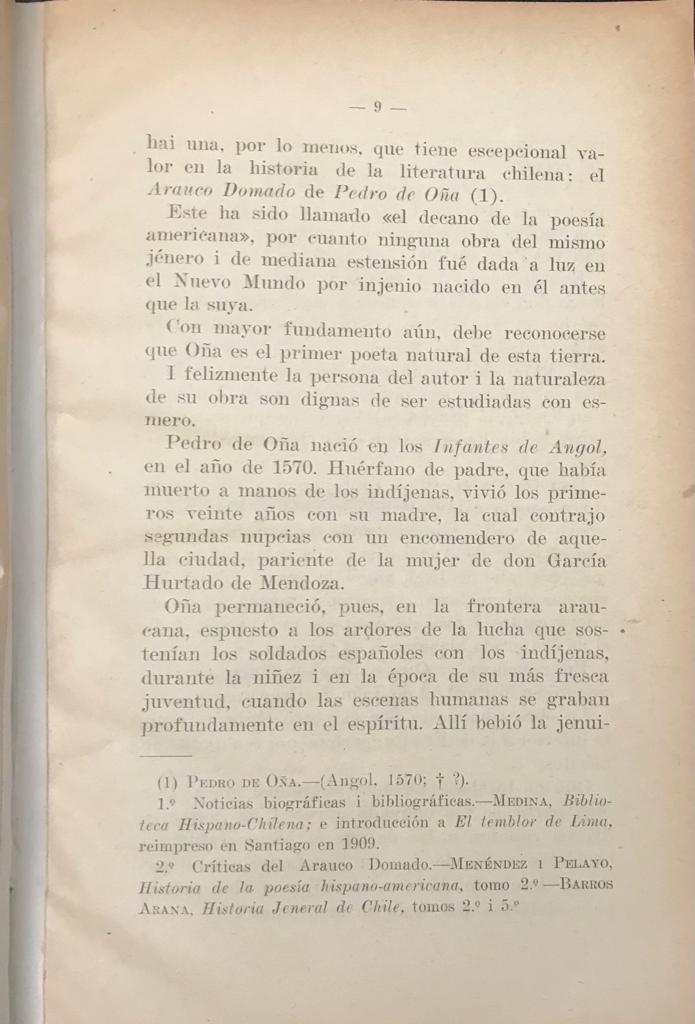 Domingo Amunategui Solar 	Historia de Chile. Las Letras chilenas