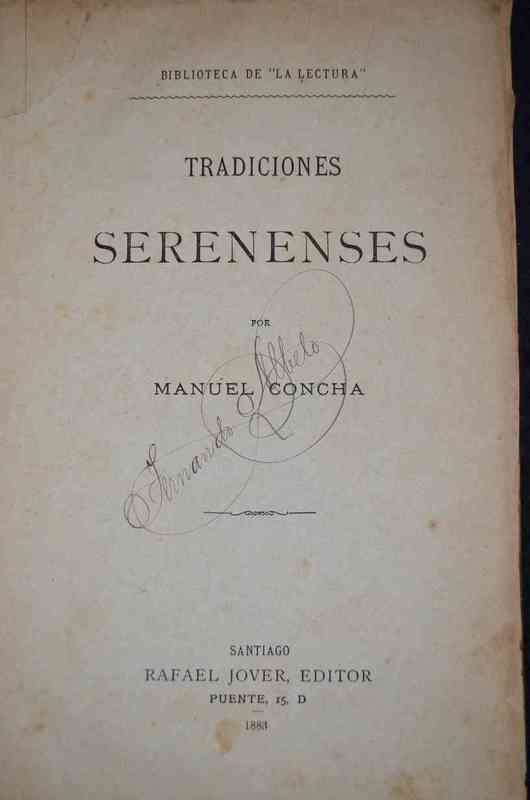 Manuel Concha - Tradiciones Serenense 