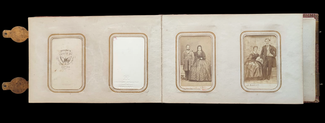 Álbum retratos Carte Visite 1860