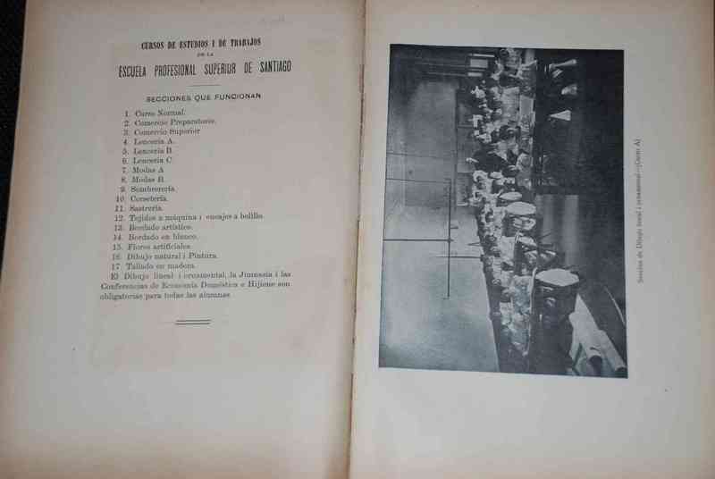 La escuela profesional superior de niñas de Santiago (creada por decreto de 9 de enero de 1888)