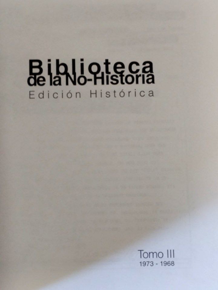 Biblioteca de la No - Historia. 