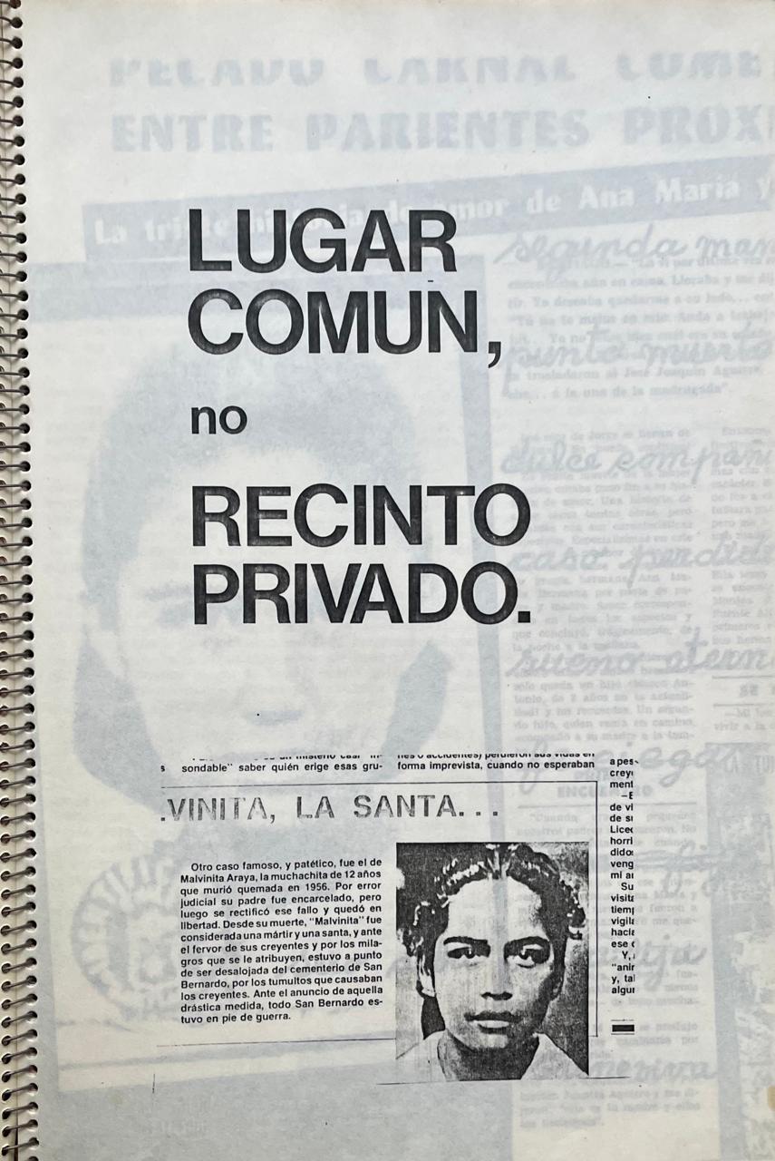 Eugenio Dittborn	Sin título (Re-edición Estrategias y proyecciones de la plástica nacional sobre la década del ochenta y Final de pista)