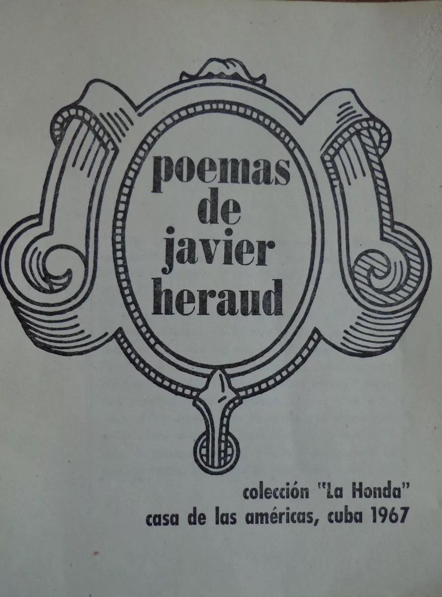 Javier Heraud. Poemas 
