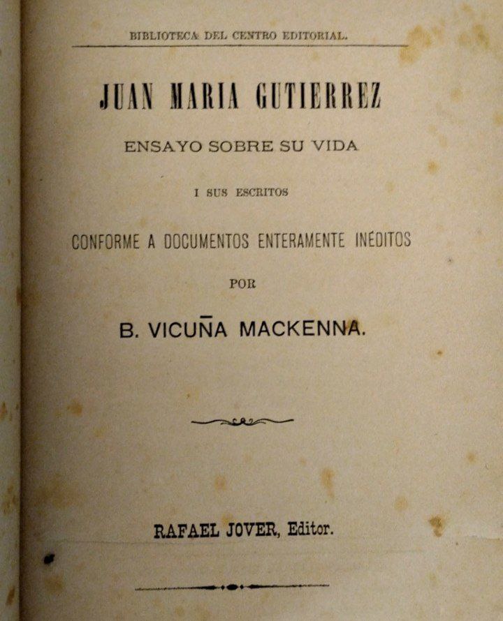 Benjamín Vicuña Mackenna