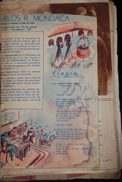 Gabriela Mistral De La Vega Pezoa Veliz Monvel 1920