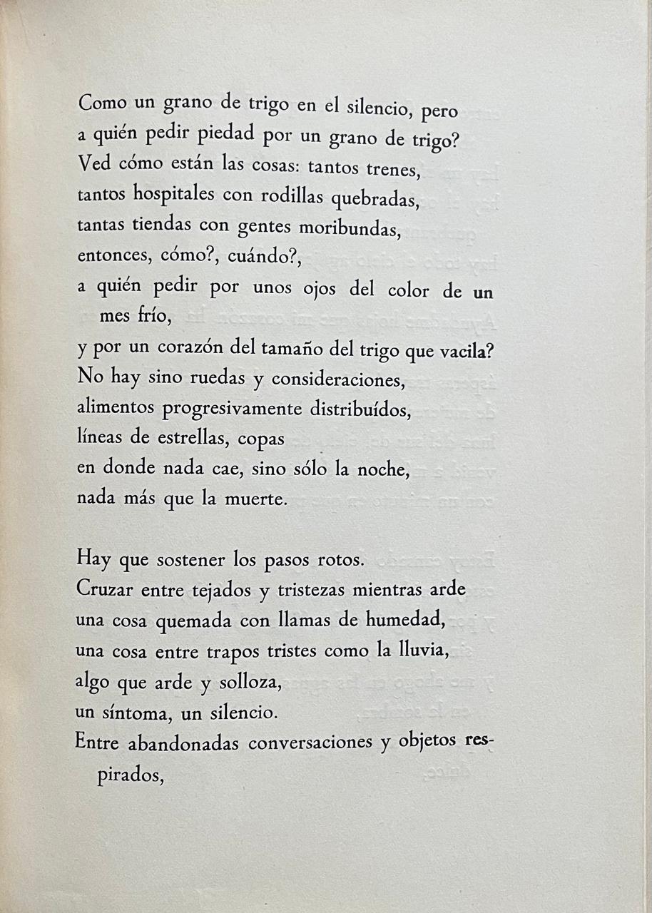 Pablo Neruda	Residencia en la Tierra. 