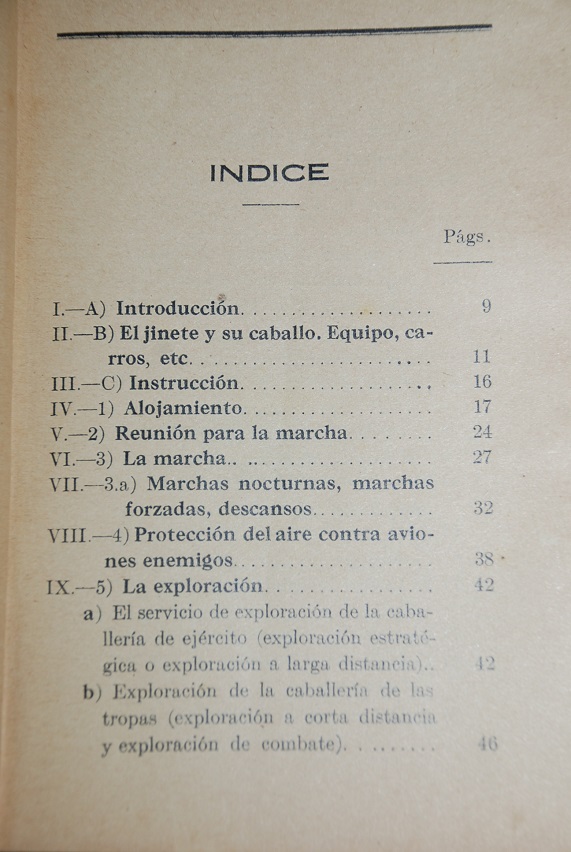 Ejercito de Chile, División de Caballeria. - La caballeria de Ejército en Campaña: directiva para la preparación de las unidades para las grandes maniobras 