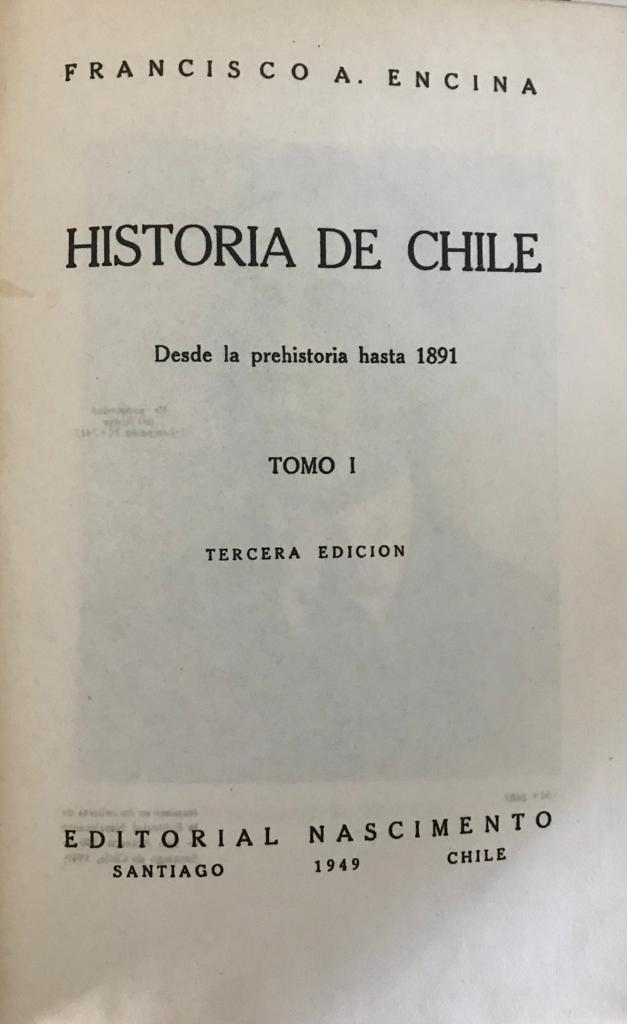 Francisco Encina 	Historia de Chile 