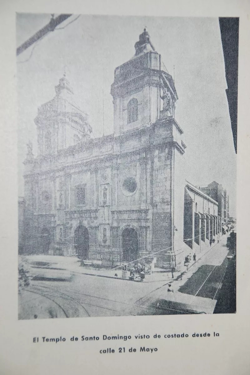 Álbum del templo de santo domingo de Santiago de Chile en el IV centenario de la fundación de la ciudad