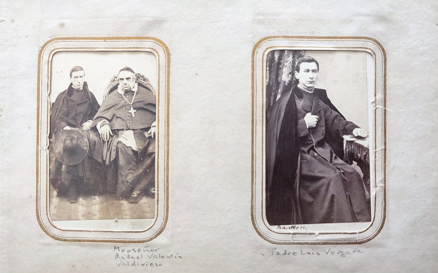 Álbum retratos Carte Visite 1860