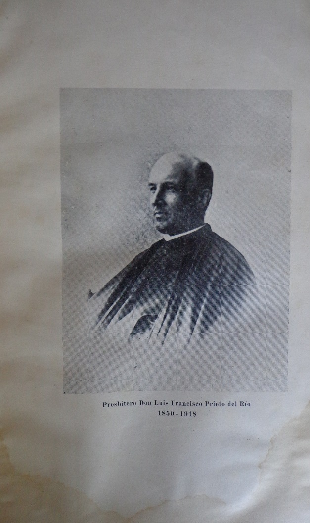 Luis Francisco Prieto del Río. Diccionario biográfico del Clero Secular de Chile : 1535-1918