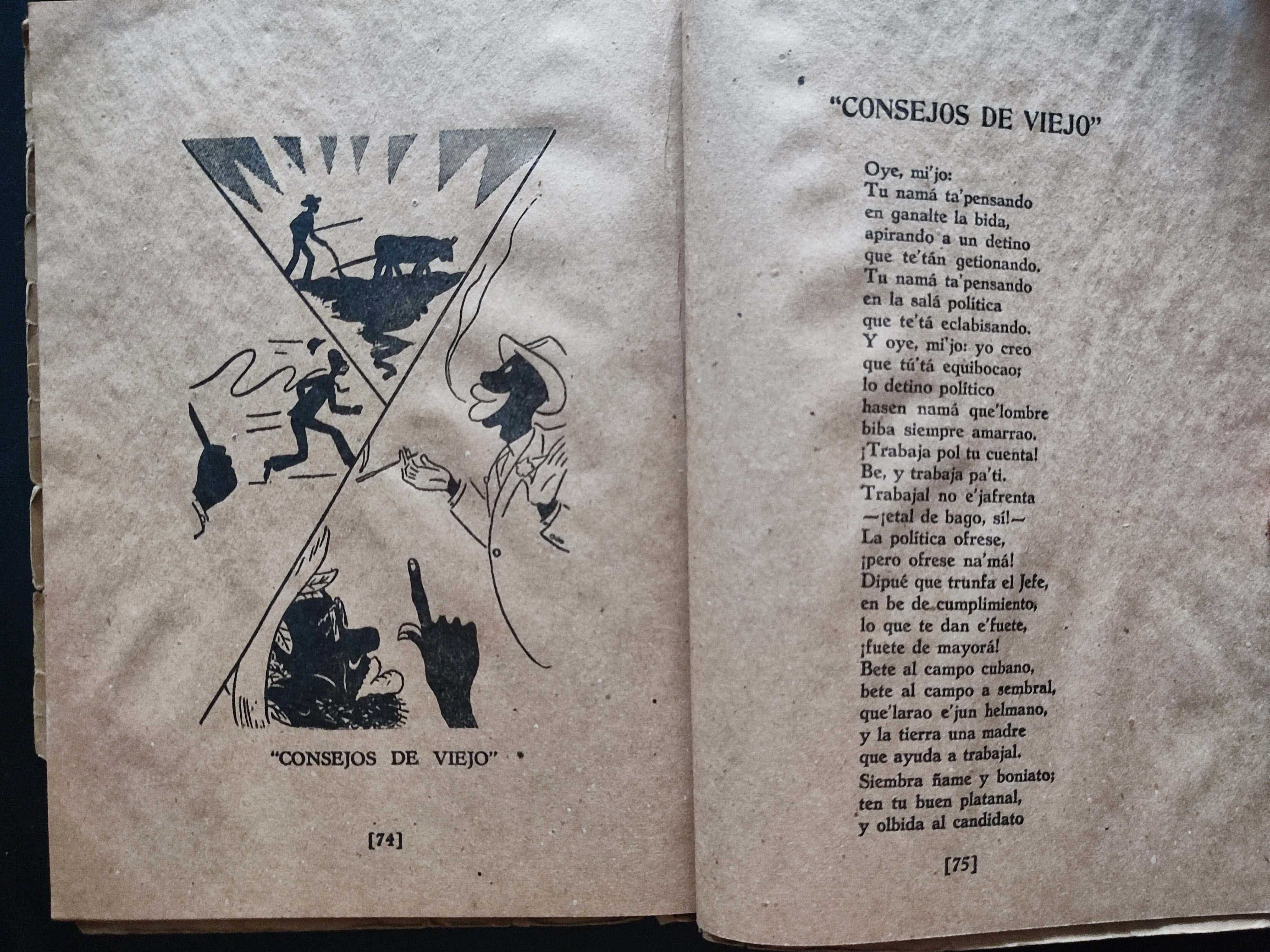 Félix B. Caignet.	A golpe de maracas. Poemas negros en papel mulato.