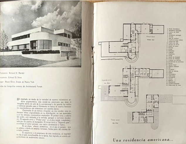 Arq. Fernando Belaunde Terry. El Arquitecto Peruano. Revista Mensual de Construcción y Decoración Interior. 