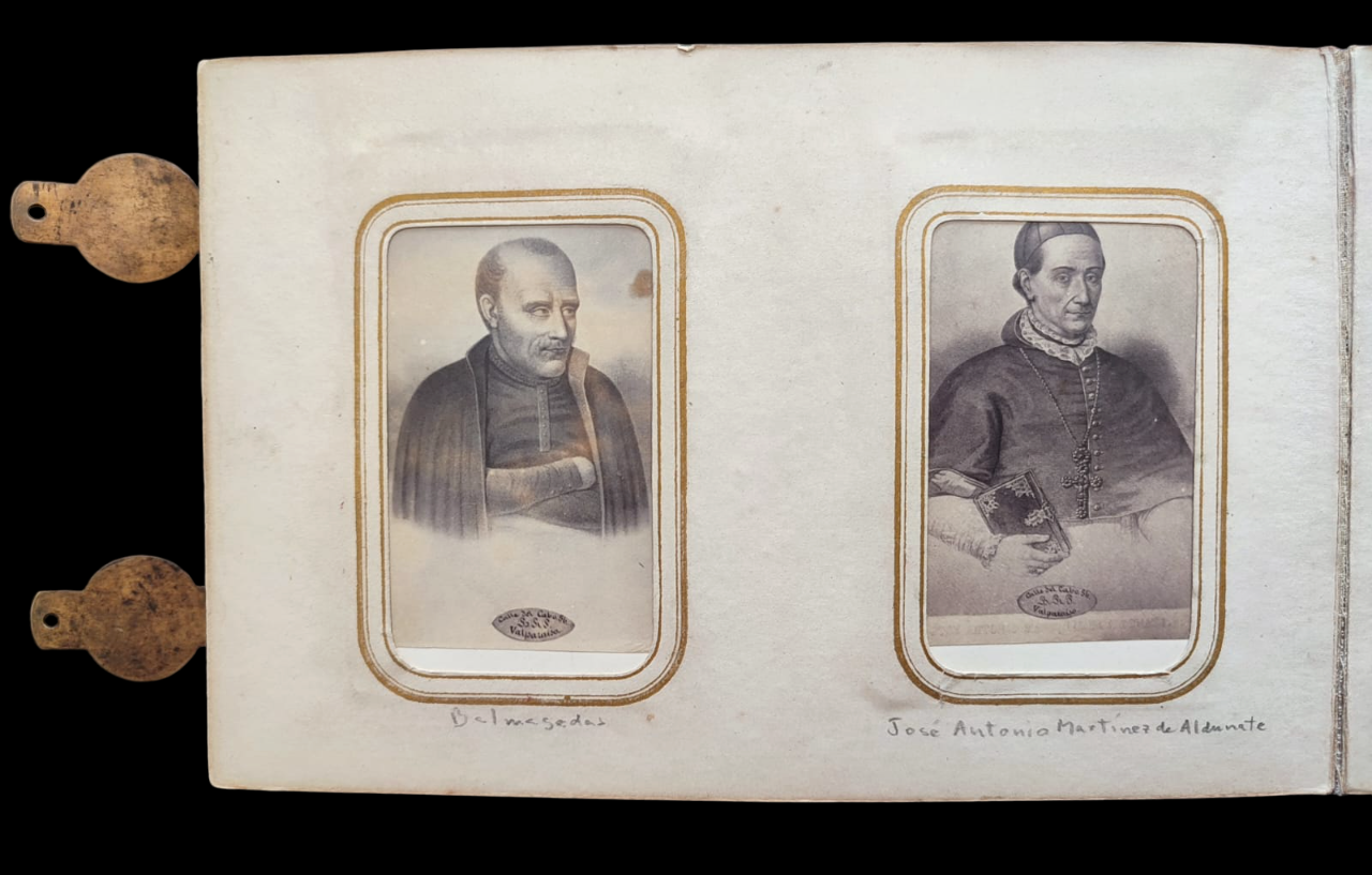 Álbum retratos Carte Visite 1860