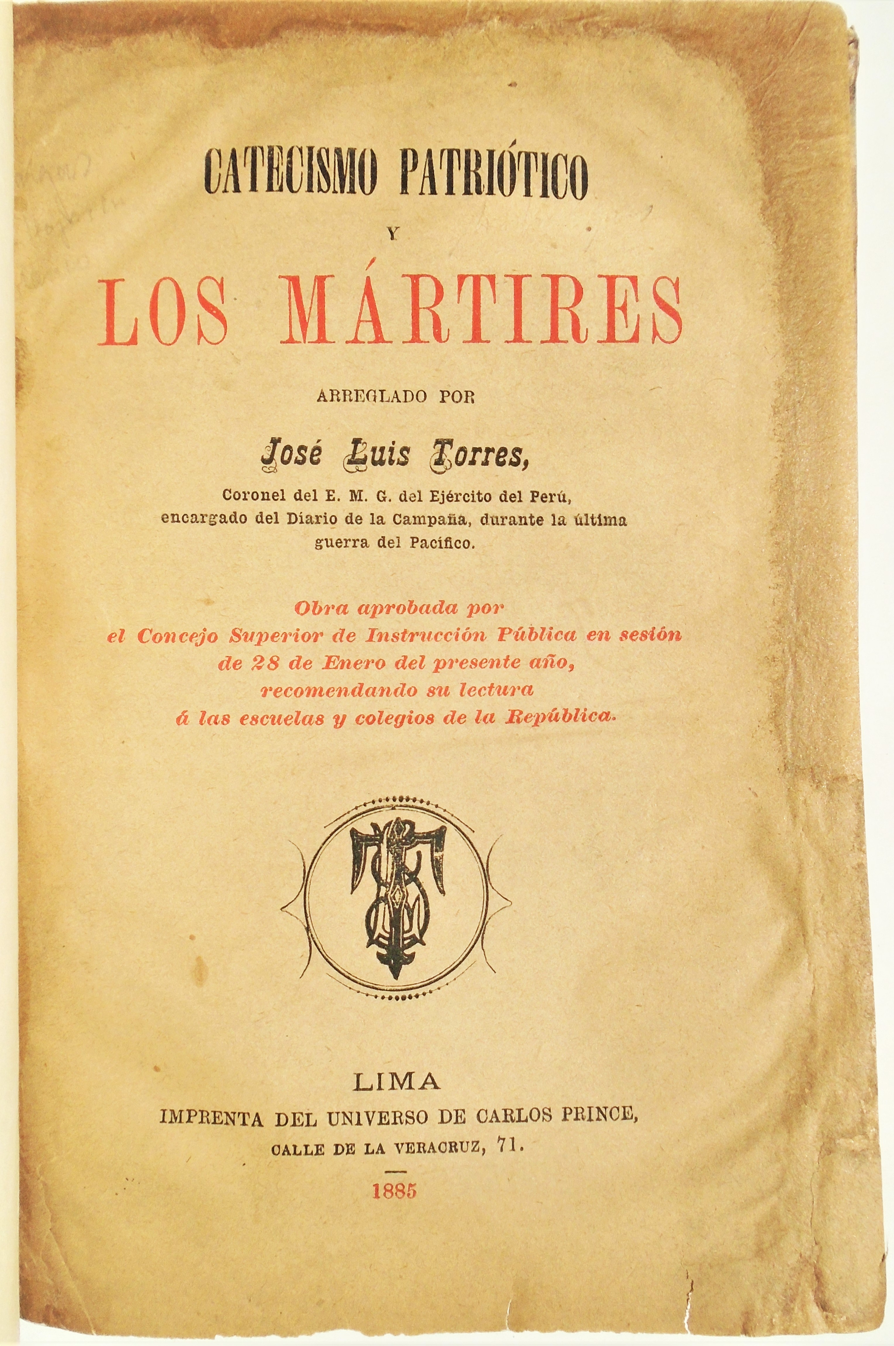 José Luis Torres - Catecismo patriótico y Los Mártires